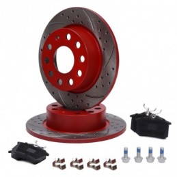 SET ZADNYCH BRZDOVYCH KOTUCOV A DESTICEK SPORT-EXTREME - AUDI, SEAT, SKODA, VW